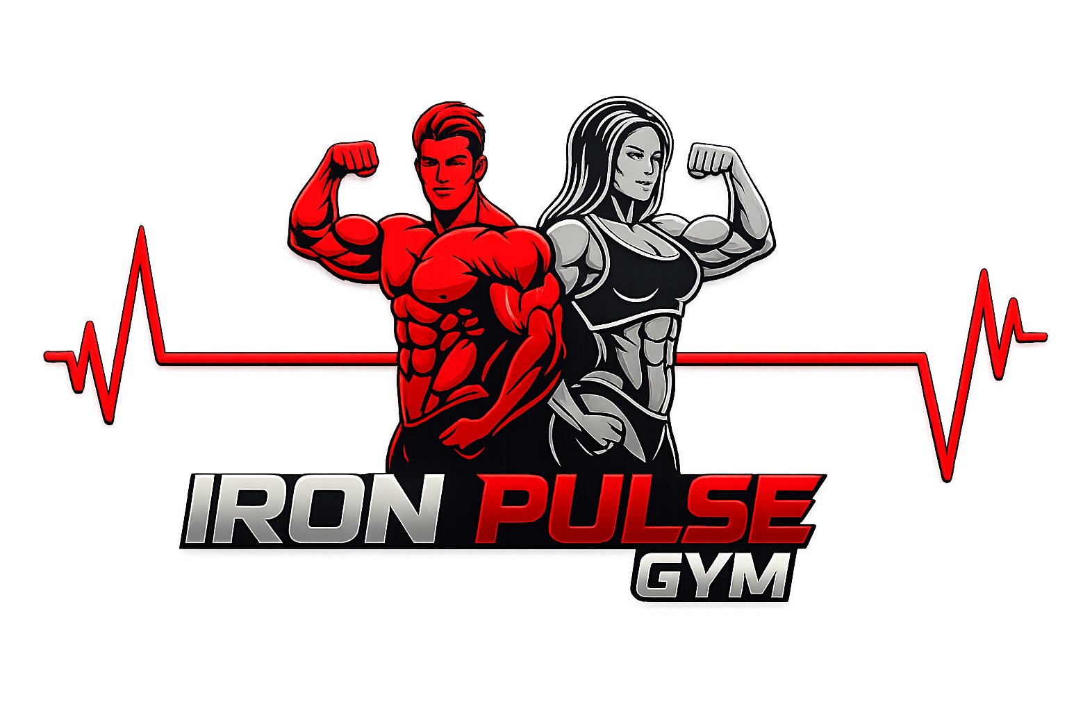 IRON PULSE GYM logo